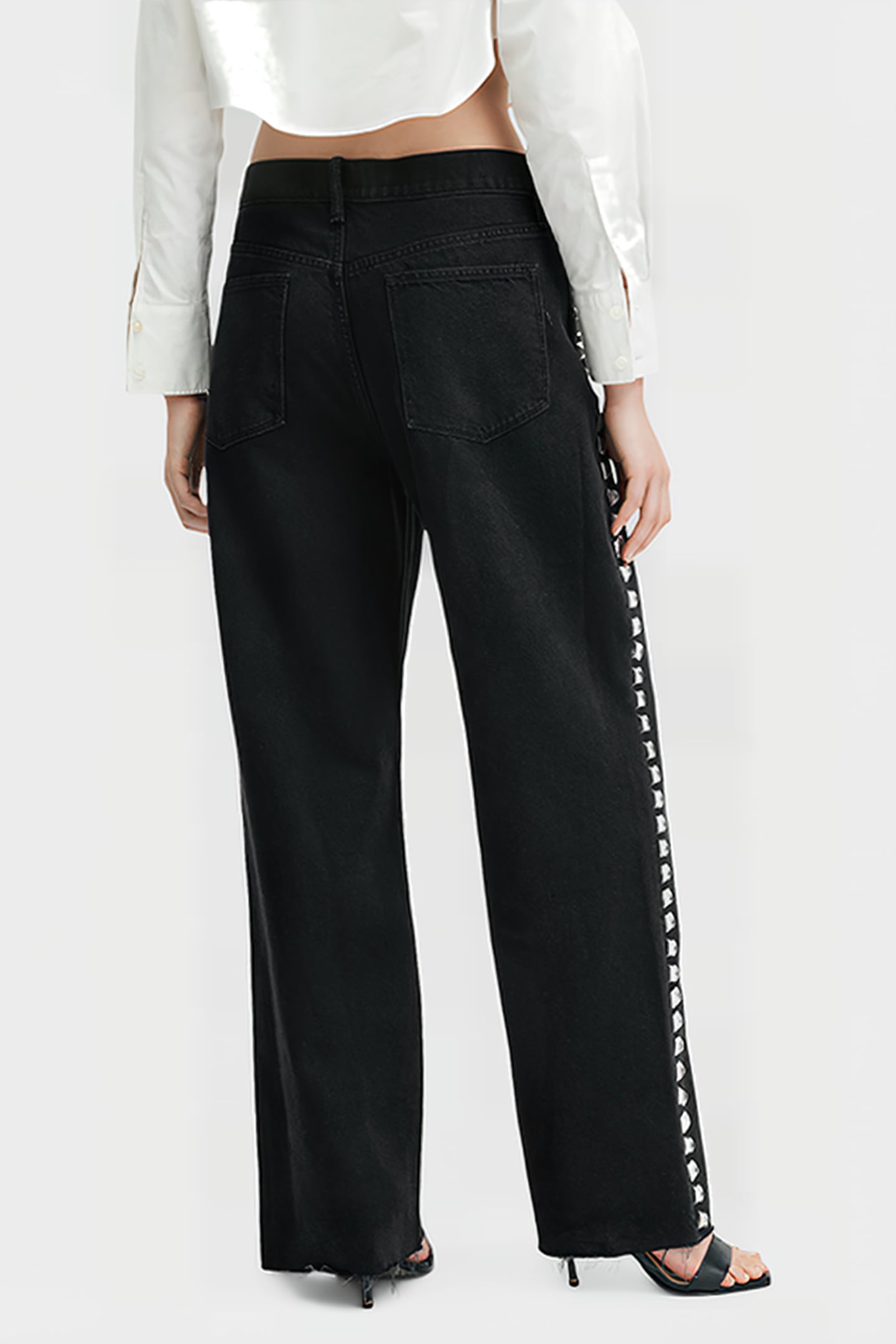 BLAKE STUD JEAN BLACK 2