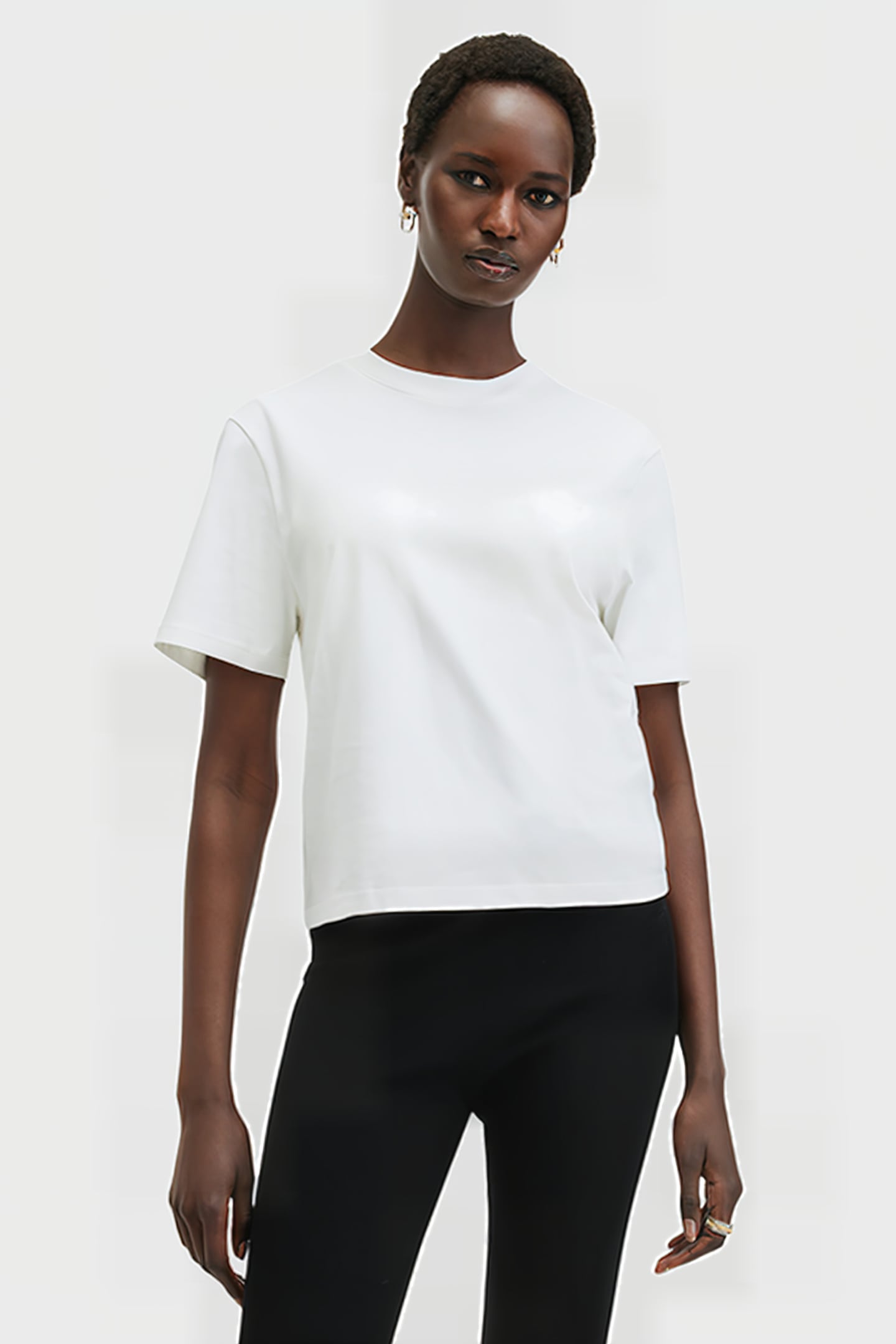 HOLLI TEE OPTIC WHITE 1