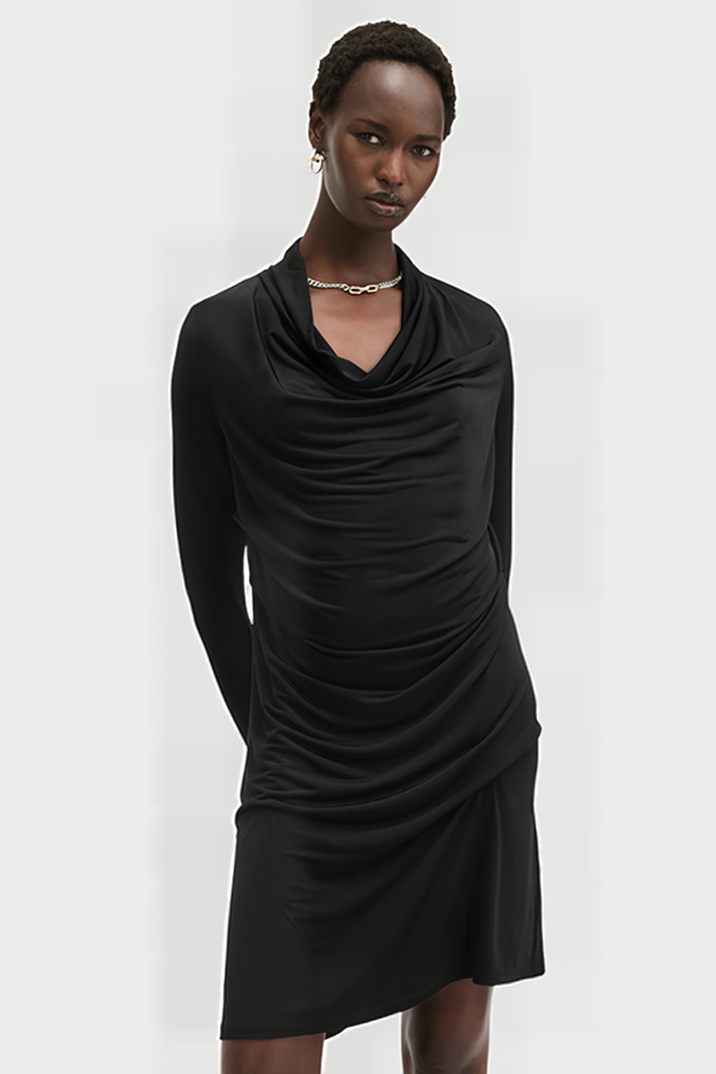 AMEI DRESS BLACK 1