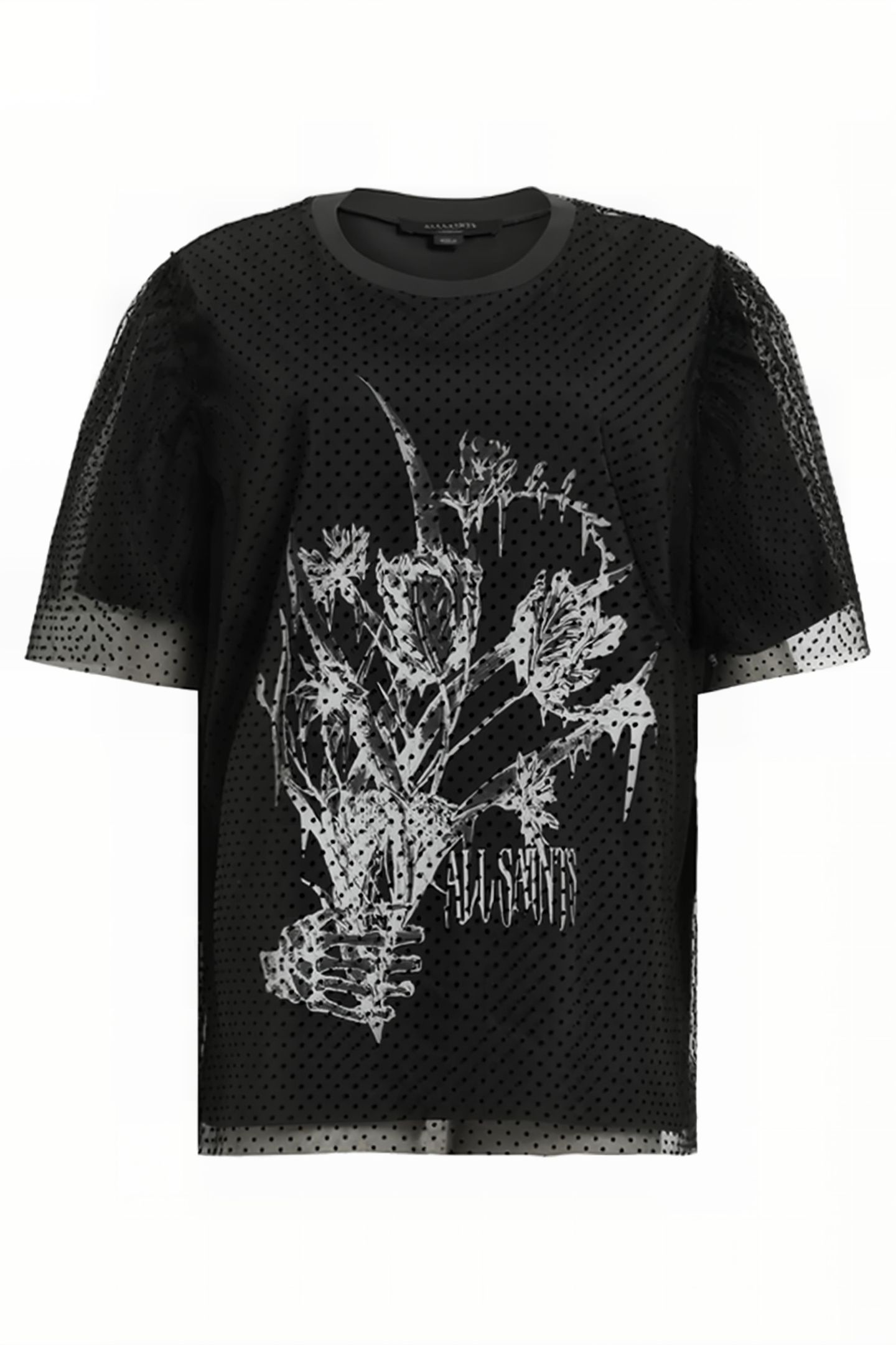 TOMMI FONDRE TEE WASHED BLACK/BLACK 4