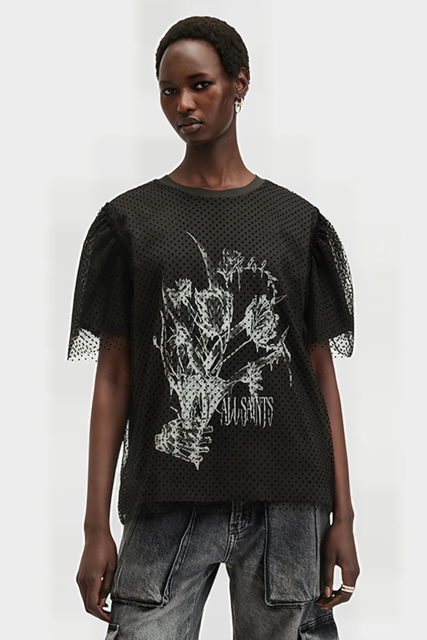 TOMMI FONDRE TEE WASHED BLACK/BLACK 1