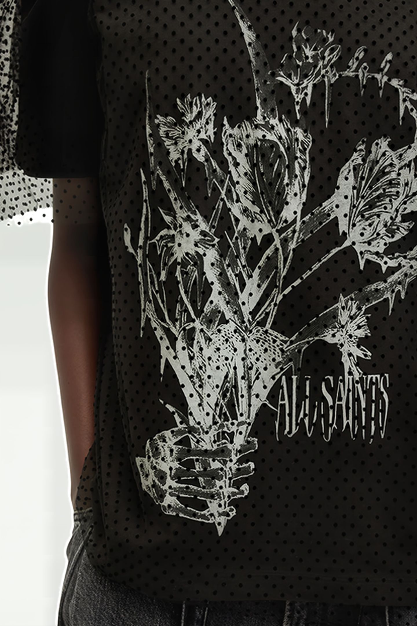TOMMI FONDRE TEE WASHED BLACK/BLACK 9
