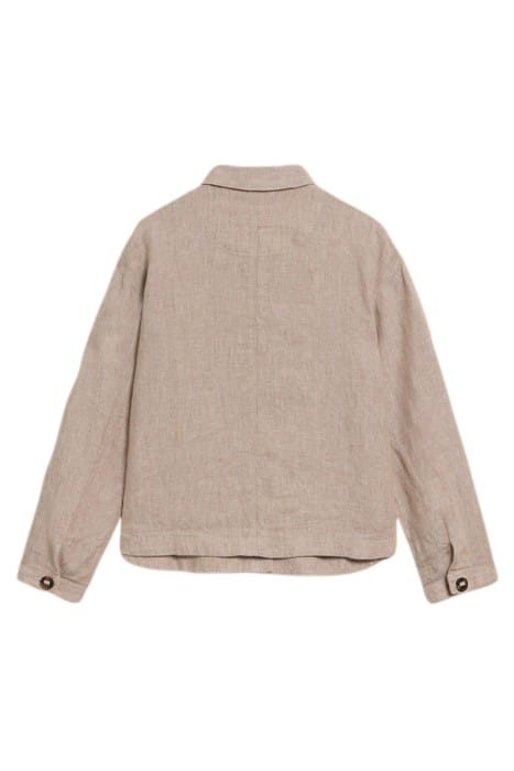 CARRIE LINEN JACKET LIGHT NATURAL 2
