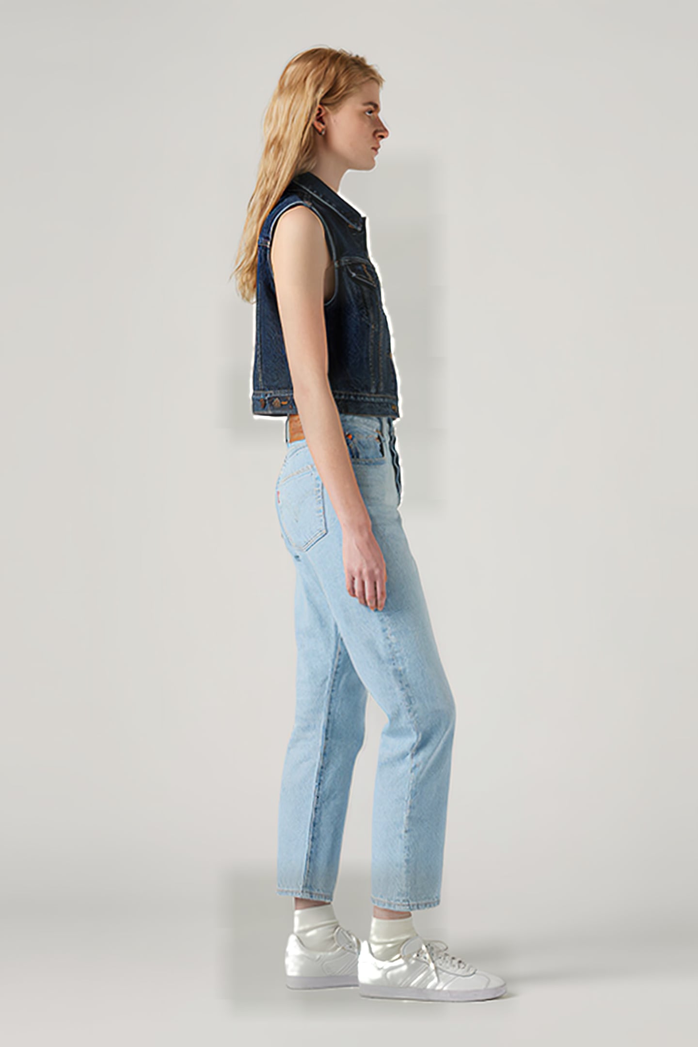 501 STRAIGHT JEANS BLUE 5