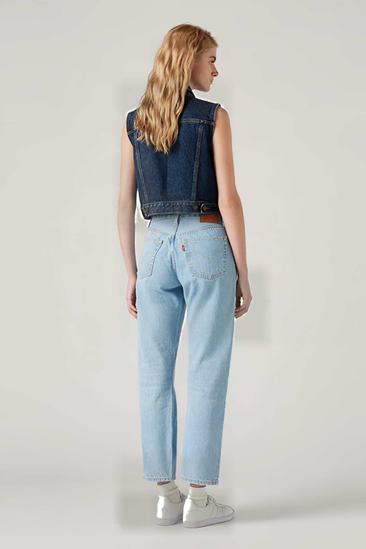 501 STRAIGHT JEANS BLUE 2