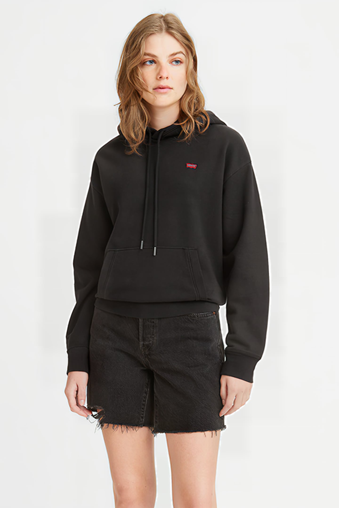STANDARD HOODIE BLACK 1