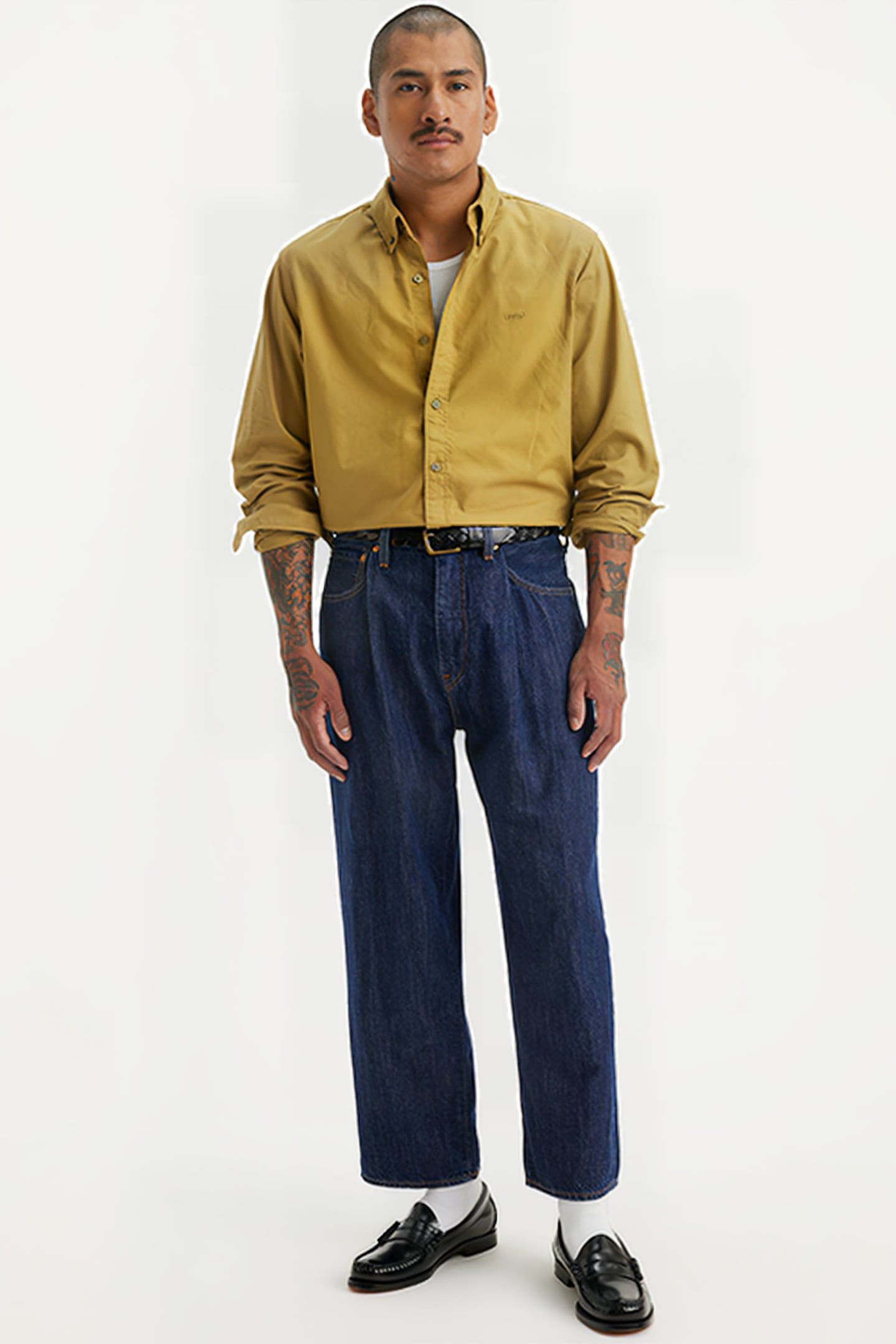 STAY STRAIGHT JEANS NAVY 2