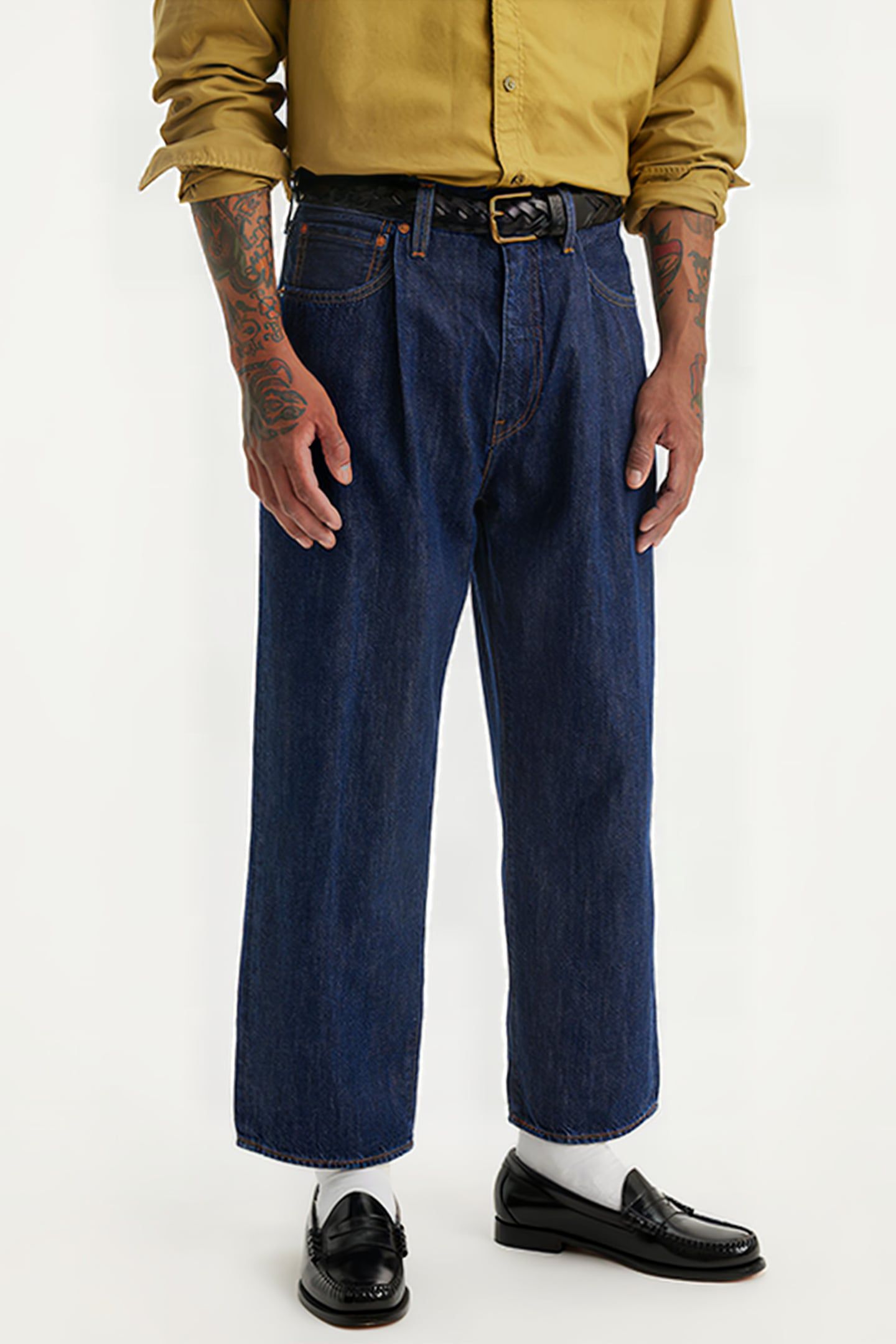 STAY STRAIGHT JEANS NAVY 1