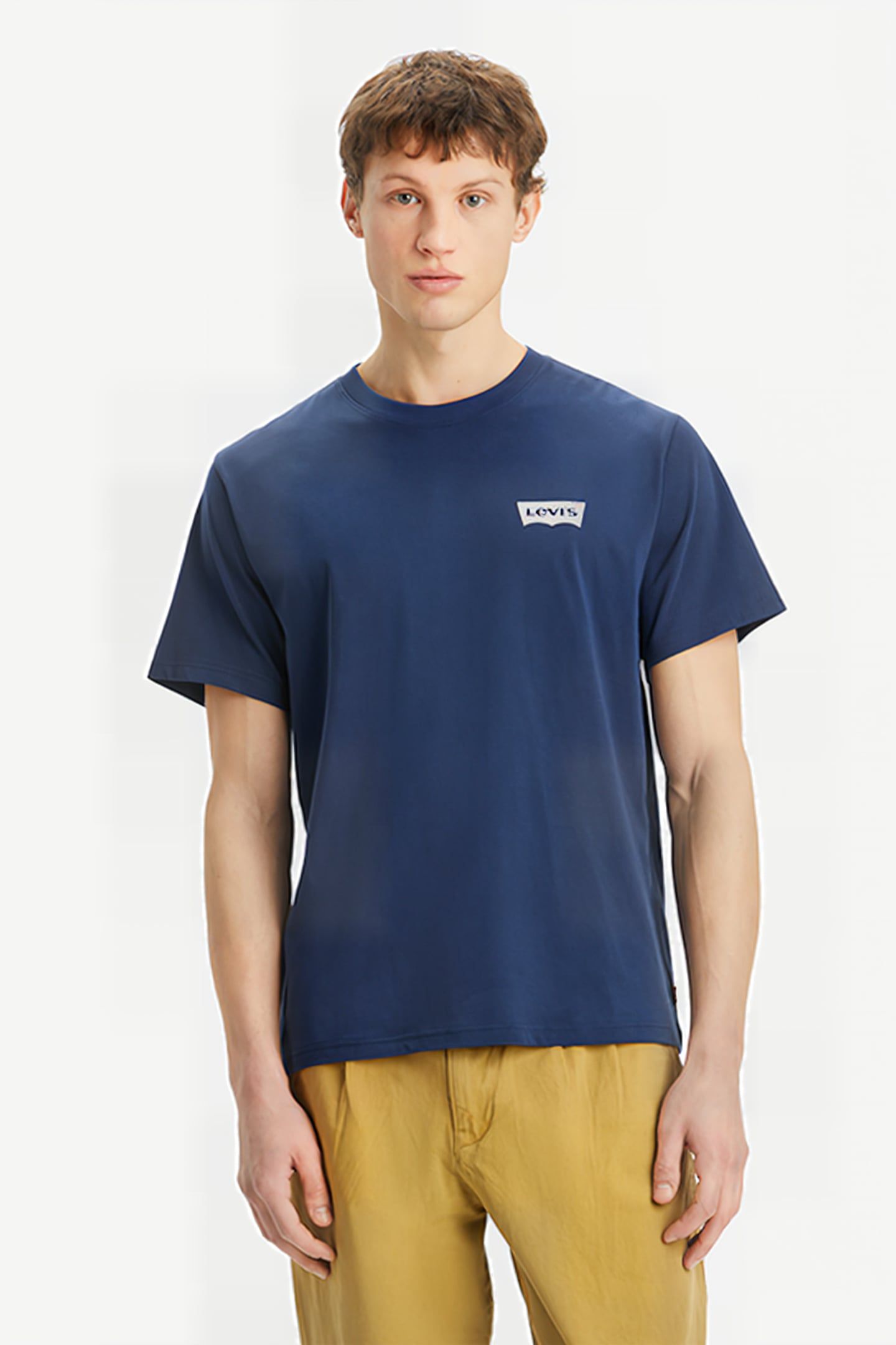 SS PRINTED T-SHIRT NAVY 1