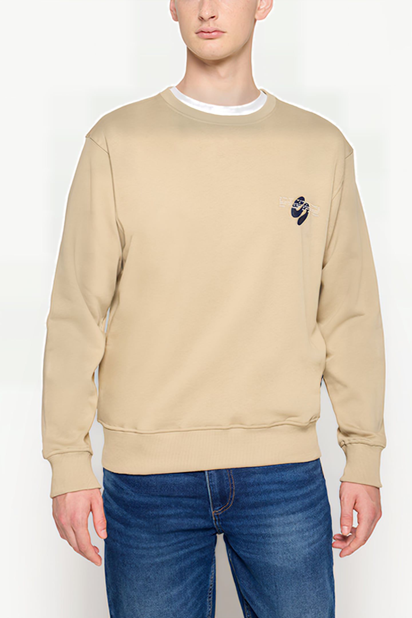 DAMIANSI PRINT CREW SUMMER SAND 1