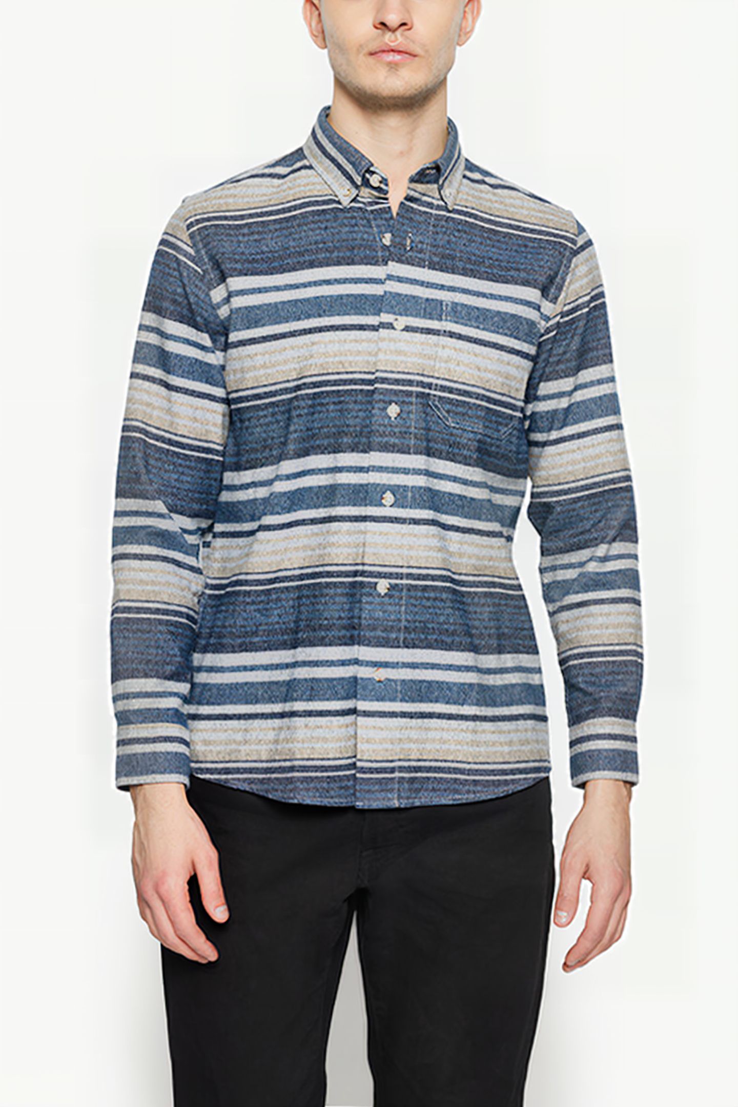 STARSI FLANNEL DEEP MARINE 1