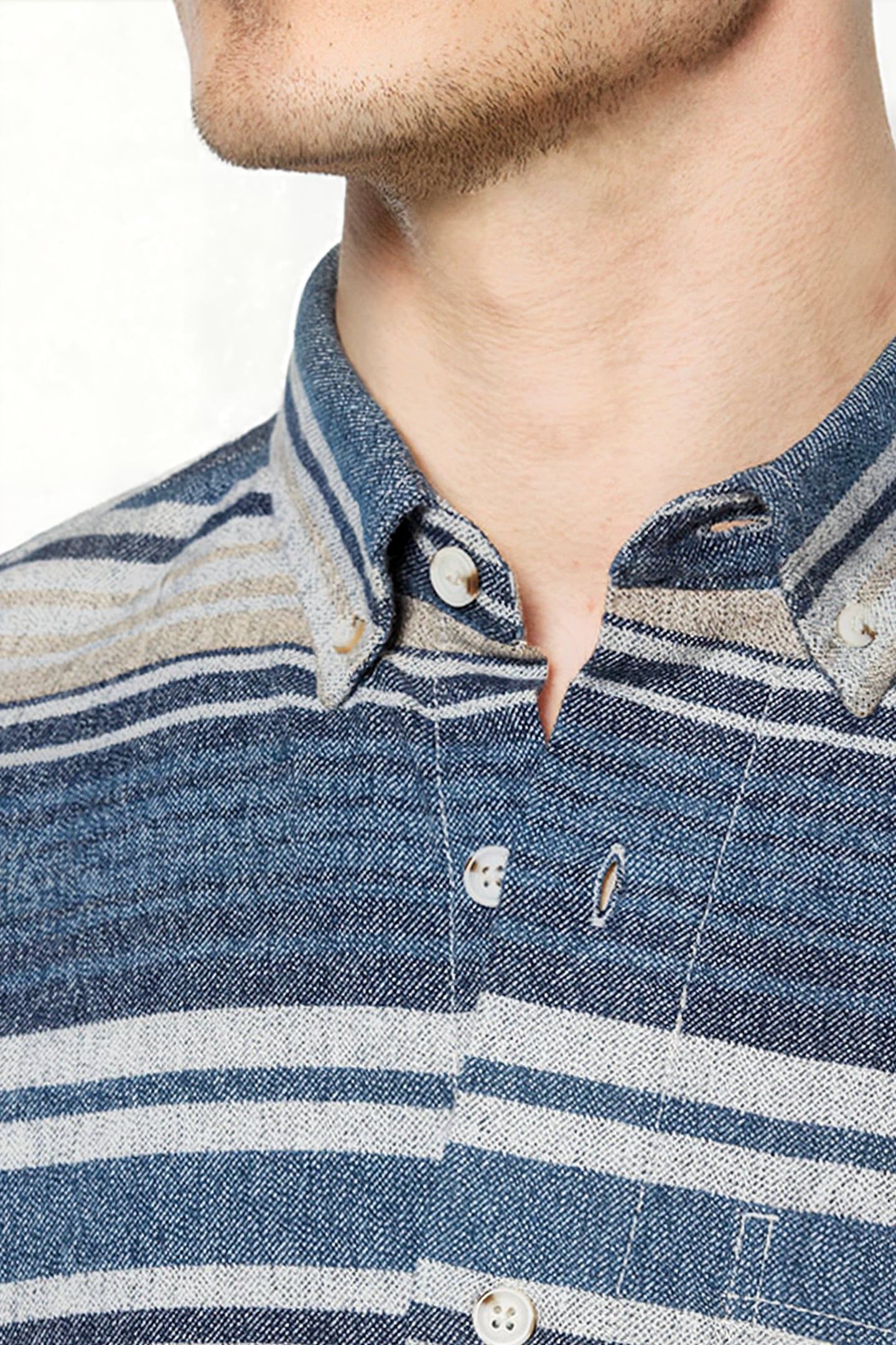 STARSI FLANNEL DEEP MARINE 6