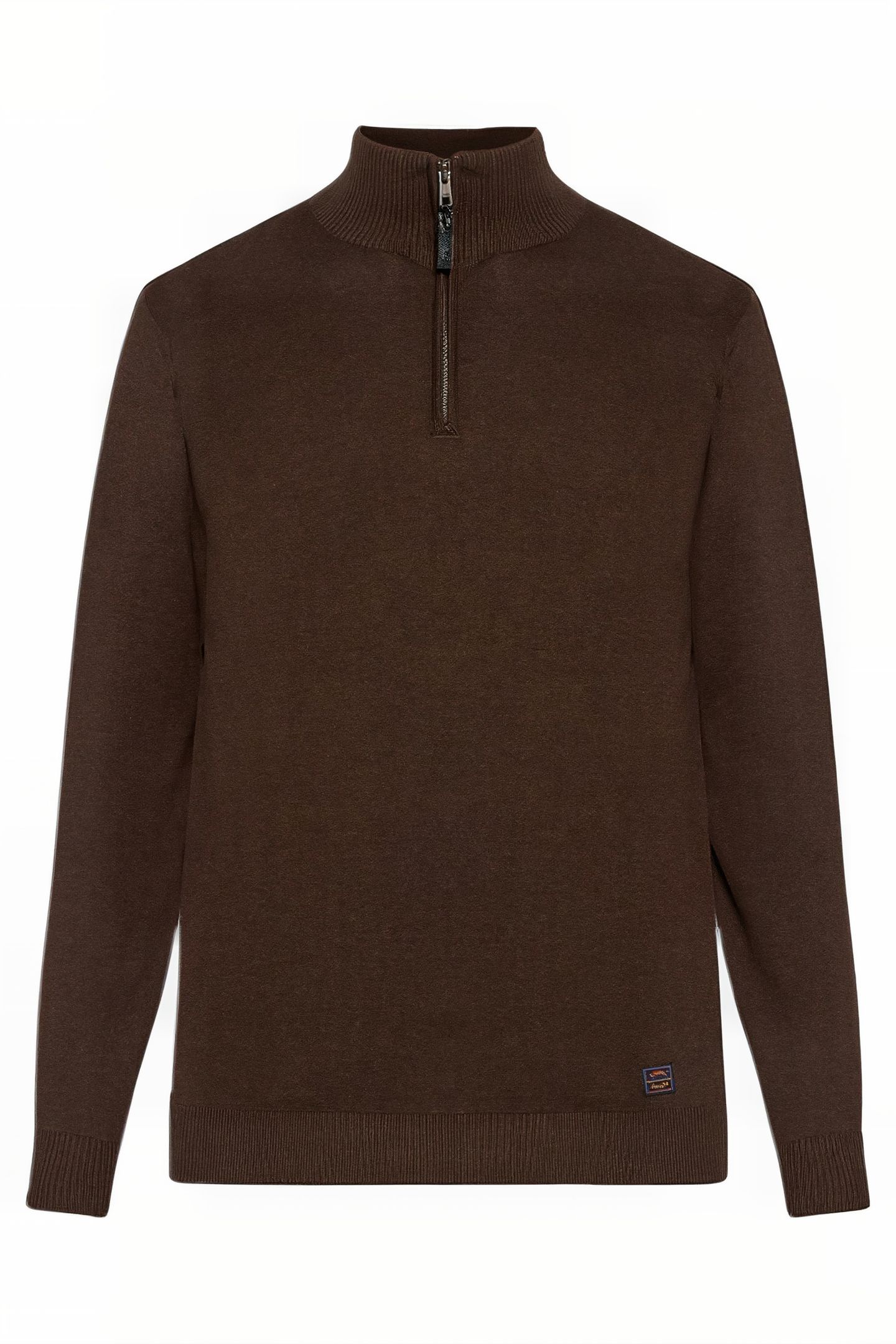 KLAUSSI HALFZIP + CHOCOLAT BROWN MELANGE 4