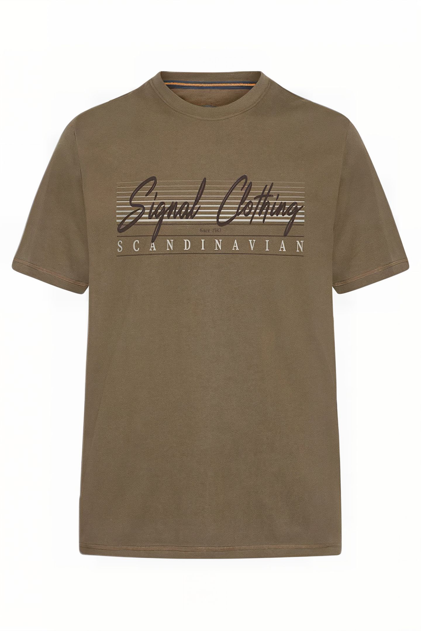 LIAMSI FRONT PRINT TEE+ TOBACCO 1