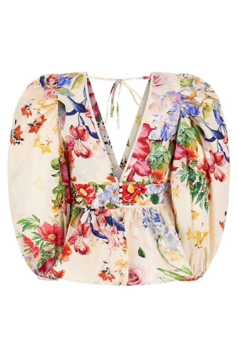 MARCIANO BY GUESS MIRA TOP SOLID GLORIOUS GARDEN BLOUSE 4