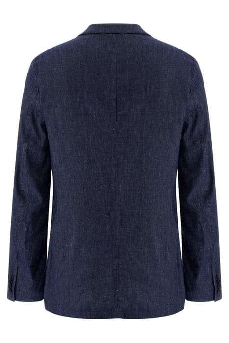 MARCIANO BY GUESS GARY PATCH PKTS BLUE DENIM BLAZER EFFECT 2