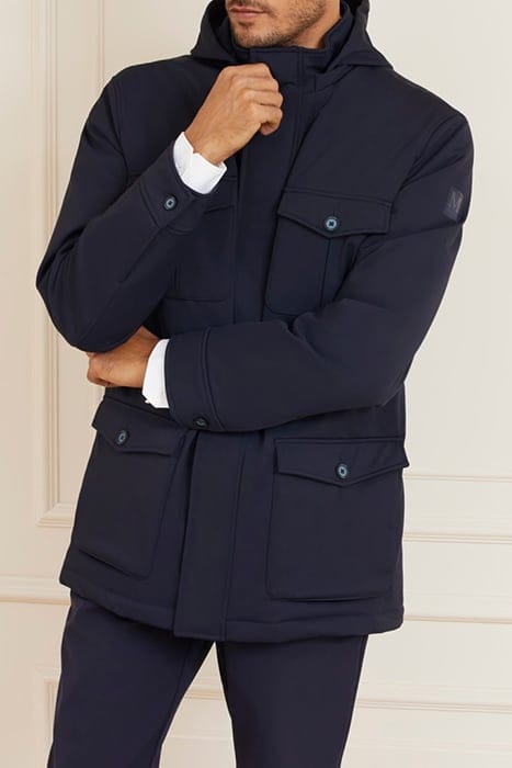 MARCIANO BY GUESS FP PADDED FIELD JACK SMART BLUE 5