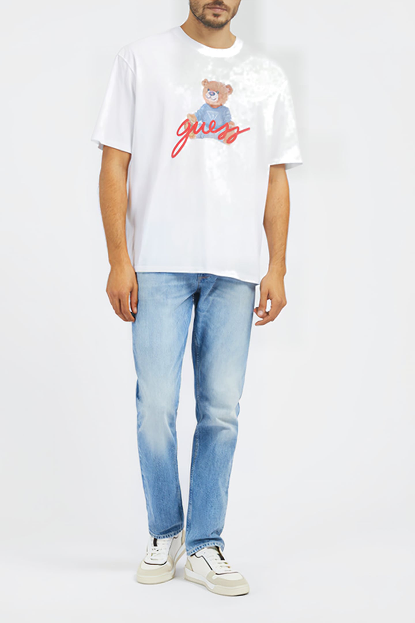 GUESS ECO SLIM TAPERED ROOTED 3