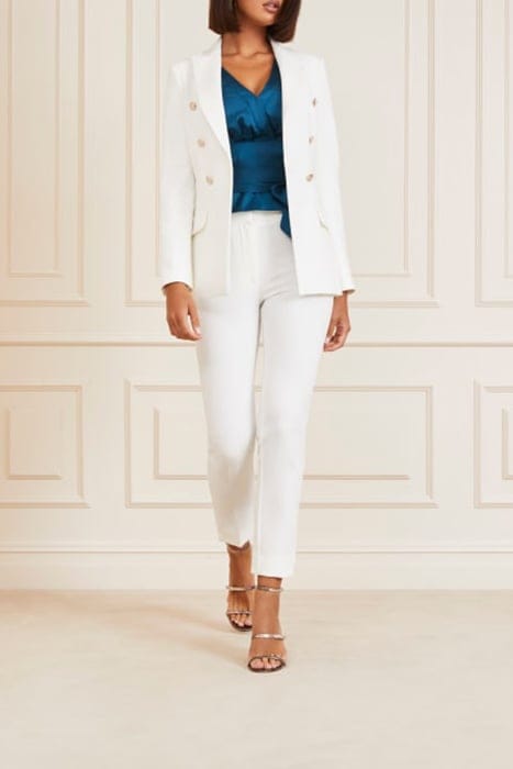 MARCIANO BY GUESS SHELLY PANT NEW PALE STRAIGHT PEARL 5