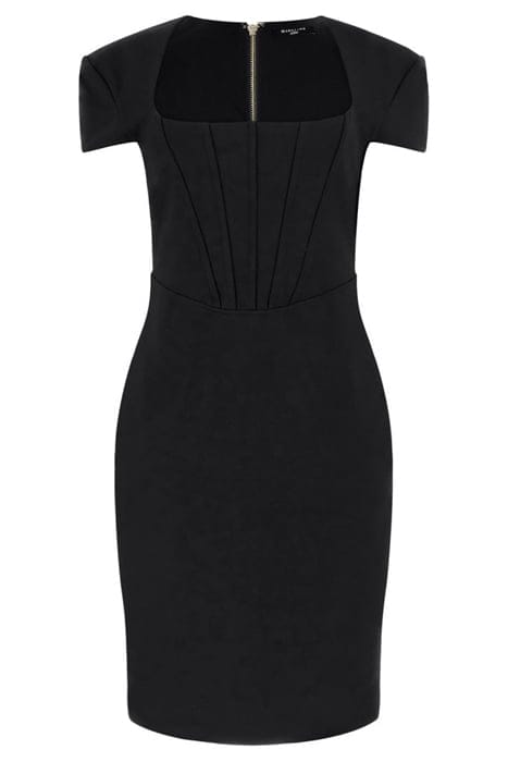MARCIANO BY GUESS KYLE CORSET DRESS JET BLACK 3