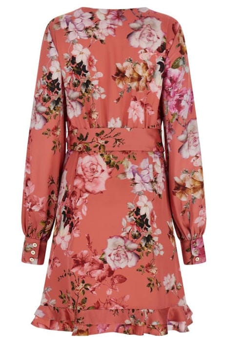MARCIANO BY GUESS ERIKA DRESS ETHEREAL ROSES PINK 2