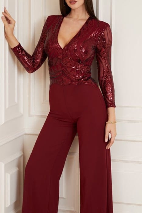 MARCIANO BY GUESS SCOUT JUMPSUIT VINO 6