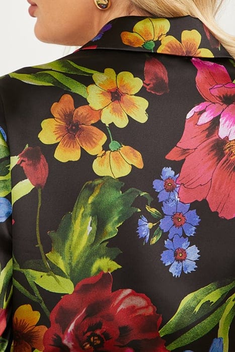 MARCIANO BY GUESS MELISSA PRINTED SHIRT BOLDLY BLOOMING BUTT 6