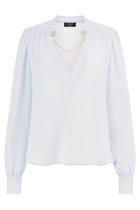 MARCIANO BY GUESS EVA BLOUSE HELIUM 4
