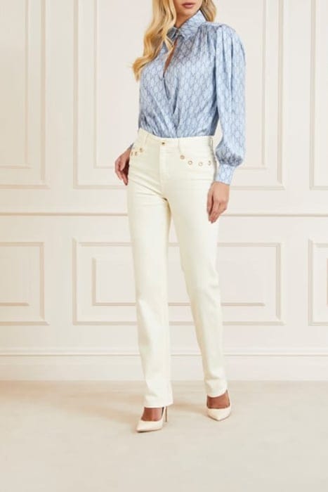 MARCIANO BY GUESS STRAIGHT LETIZIA WHI PALE PEARL MULTI 6