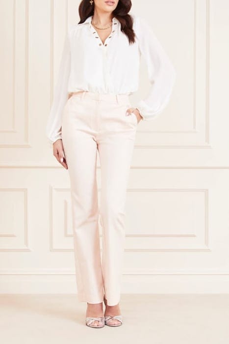 MARCIANO BY GUESS EVA BODYSUIT PALE PEARL 3
