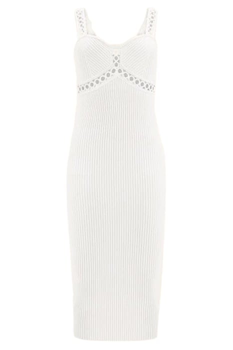 MARCIANO BY GUESS YOHANA DRESS SWEATER PALE PEARL 4
