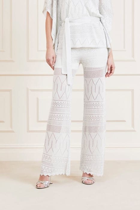 MARCIANO BY GUESS HYDRA PANTS SWTR PALE PEARL 5