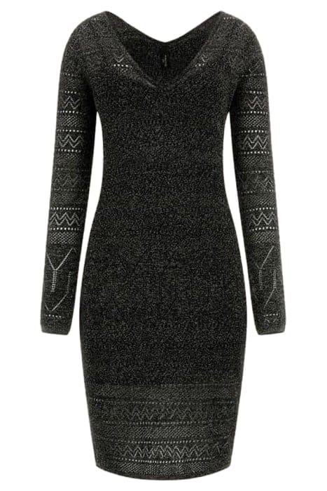 MARCIANO BY GUESS HYDRA TUNIC SHORT DR JET BLACK 4