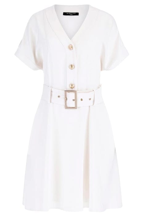 MARCIANO BY GUESS DIANE DRESS PALE PEARL 4