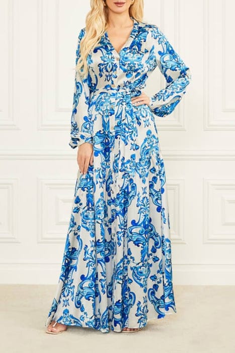 guess blue maxi dress Take a Guess Blue/Pink Gingham Maxi Dress – Wardrobe on Woods Boutique