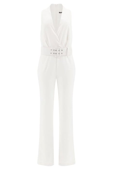 MARCIANO BY GUESS HAWKINS JUMPSUIT PALE PEARL 3