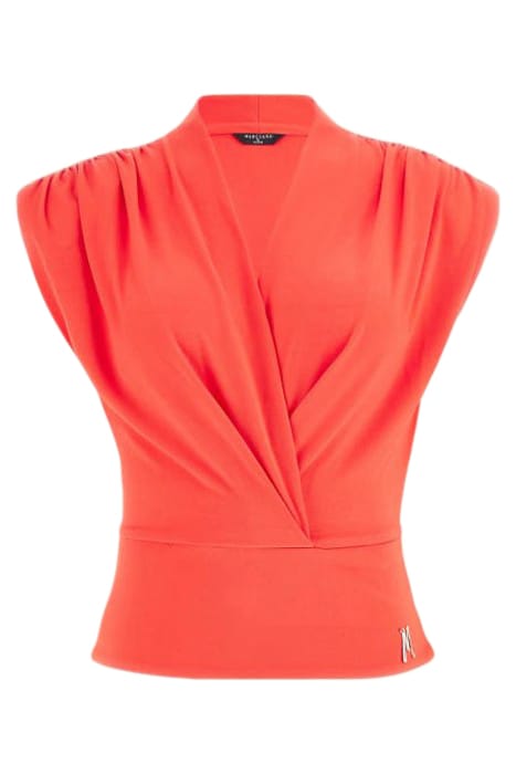 MARCIANO BY GUESS CAROLINE TOP FRUIT JUICE 4