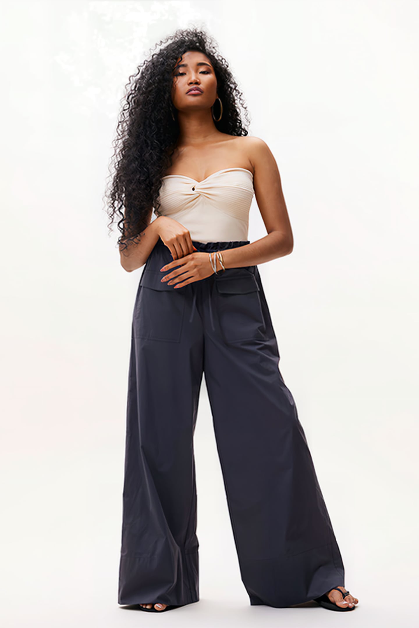 TWISTED KNIT TOP WHISPER WHITE 2