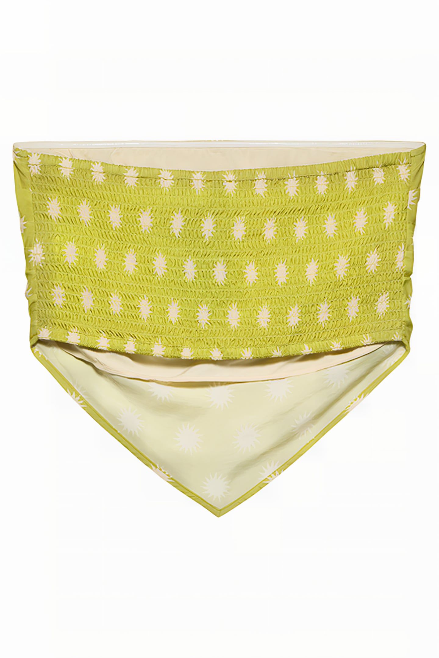 SCARF SMOCK TOP PALM 5