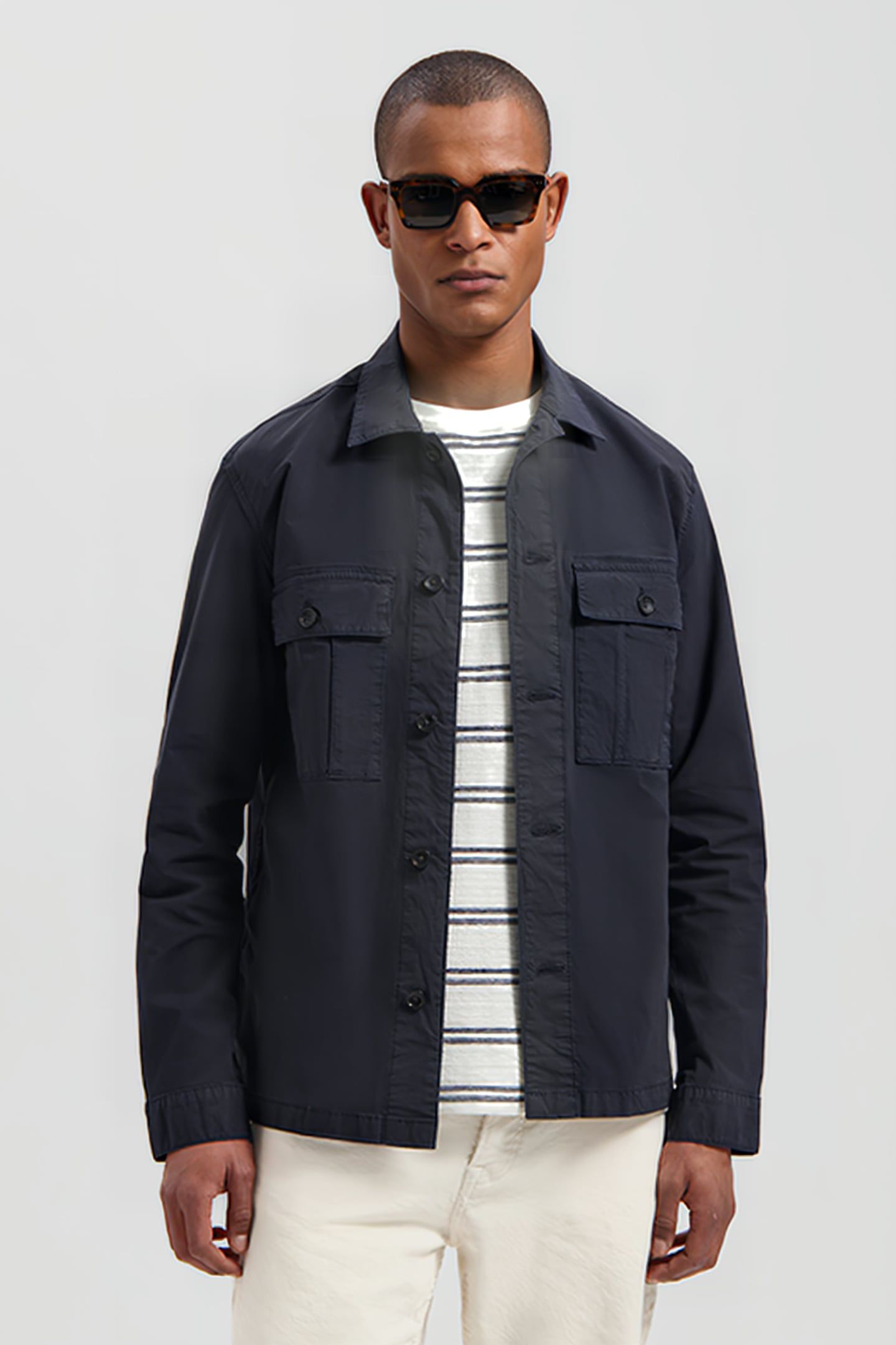DS_MAVERICK CARGO OVERSHIRT DK. NAVY 1
