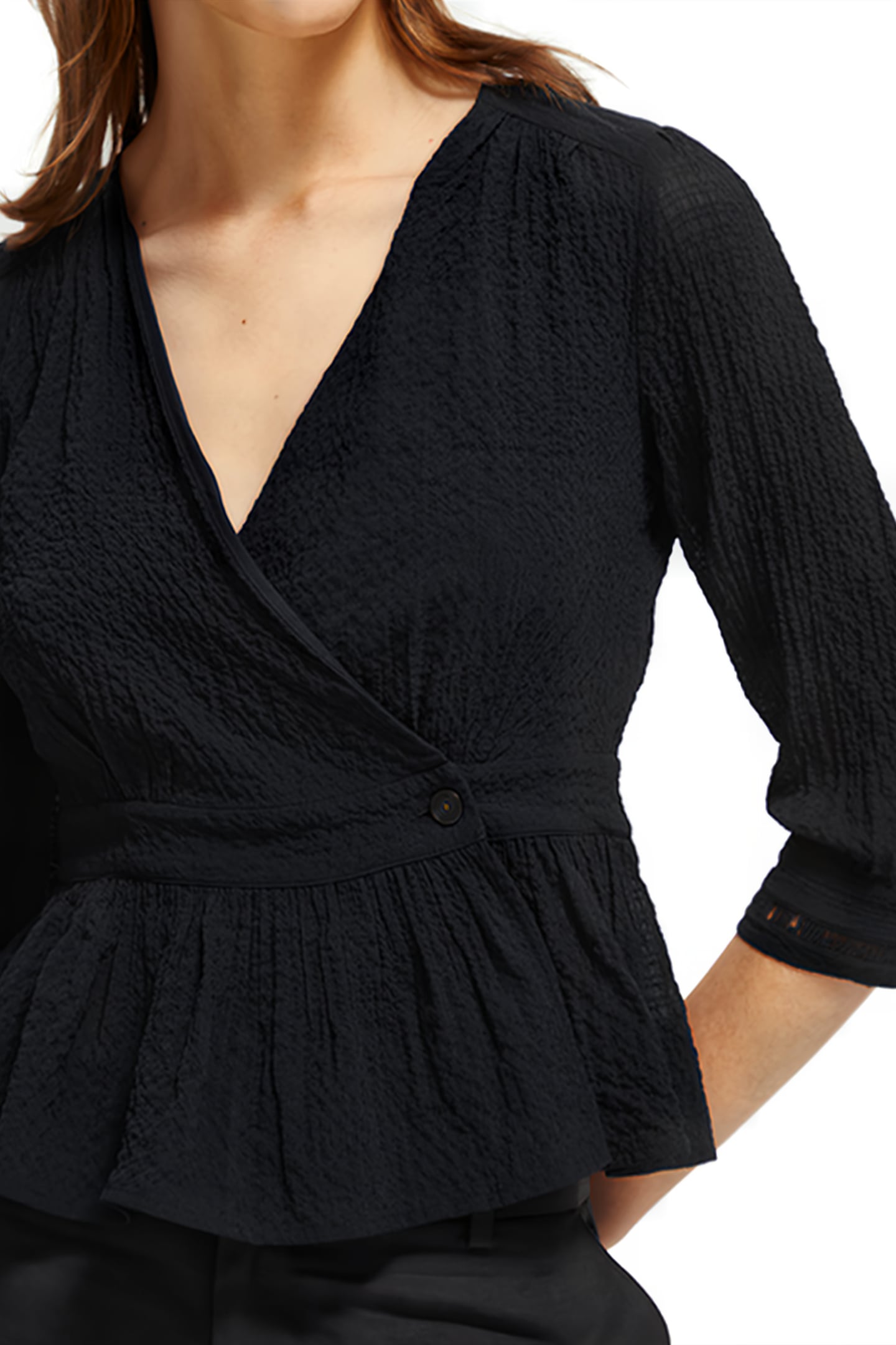 WRAP TOP BLACK 6