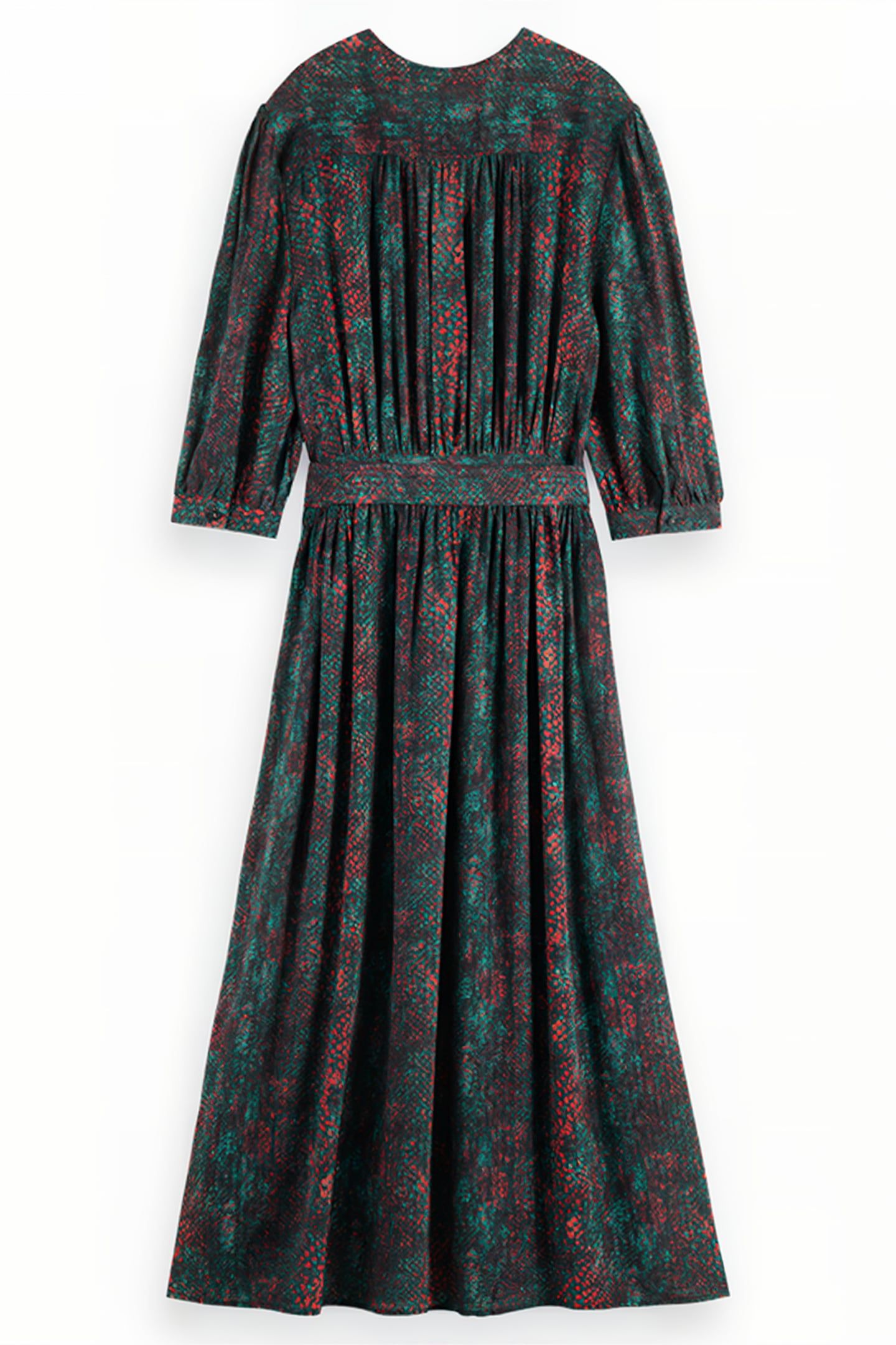 MIDI WRAP DRESS SNAKE 4