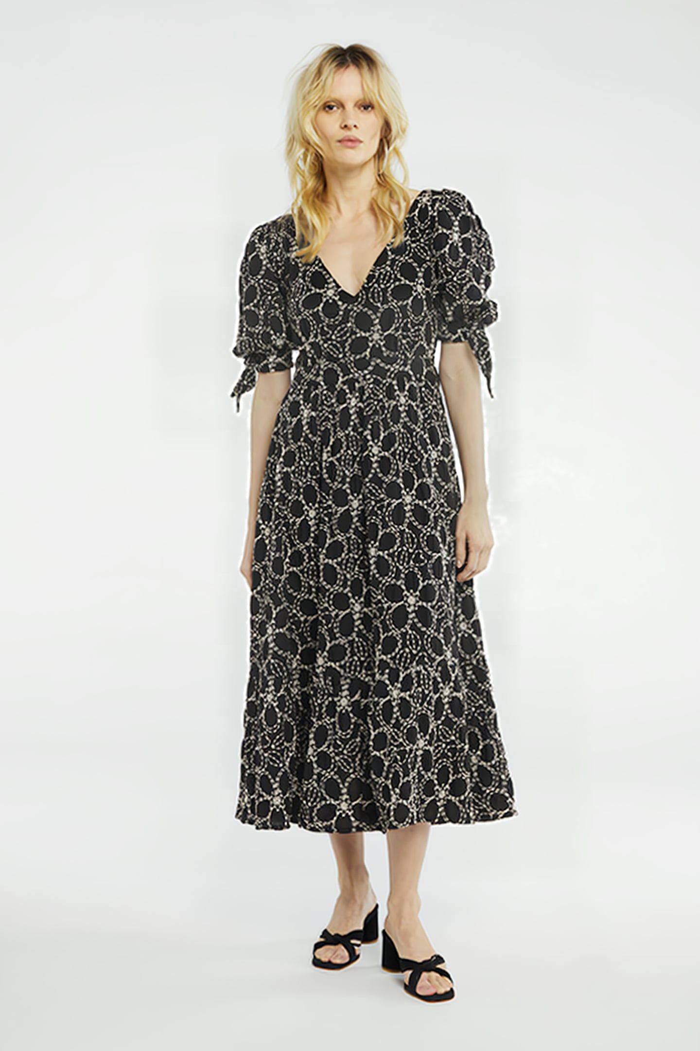 ODETTE DRESS BLACK 1