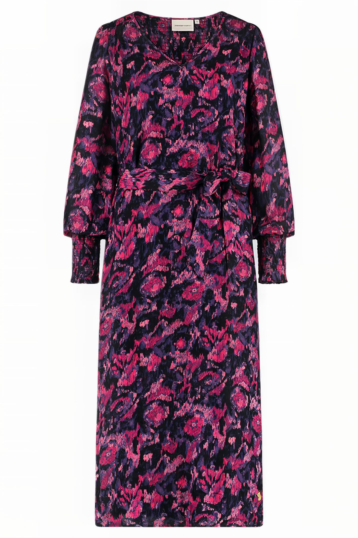 BREE DRESS BLACK/DIRTY PINK 3