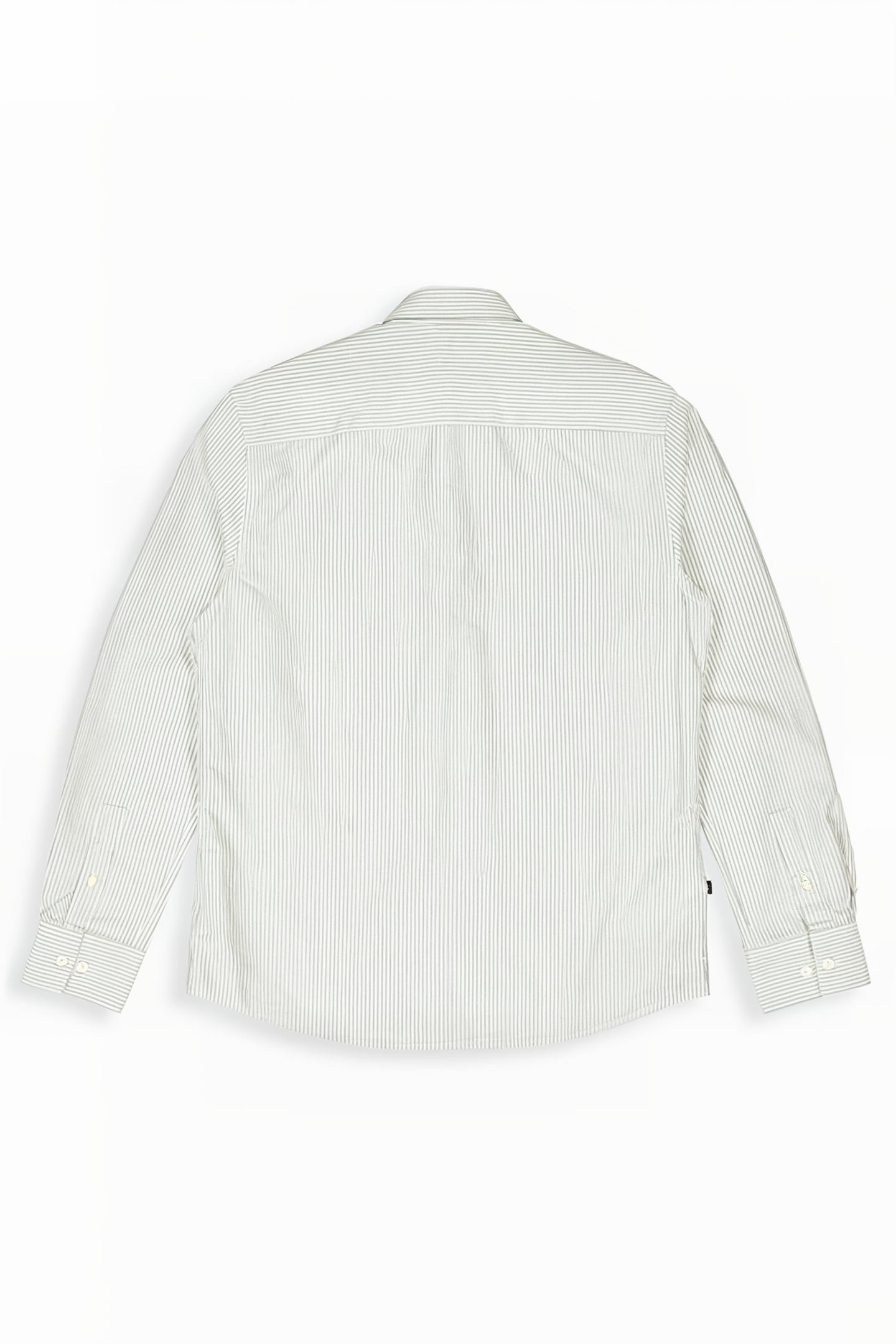 AIDAN OXFORD STRIPE SHIRT LAVA 4