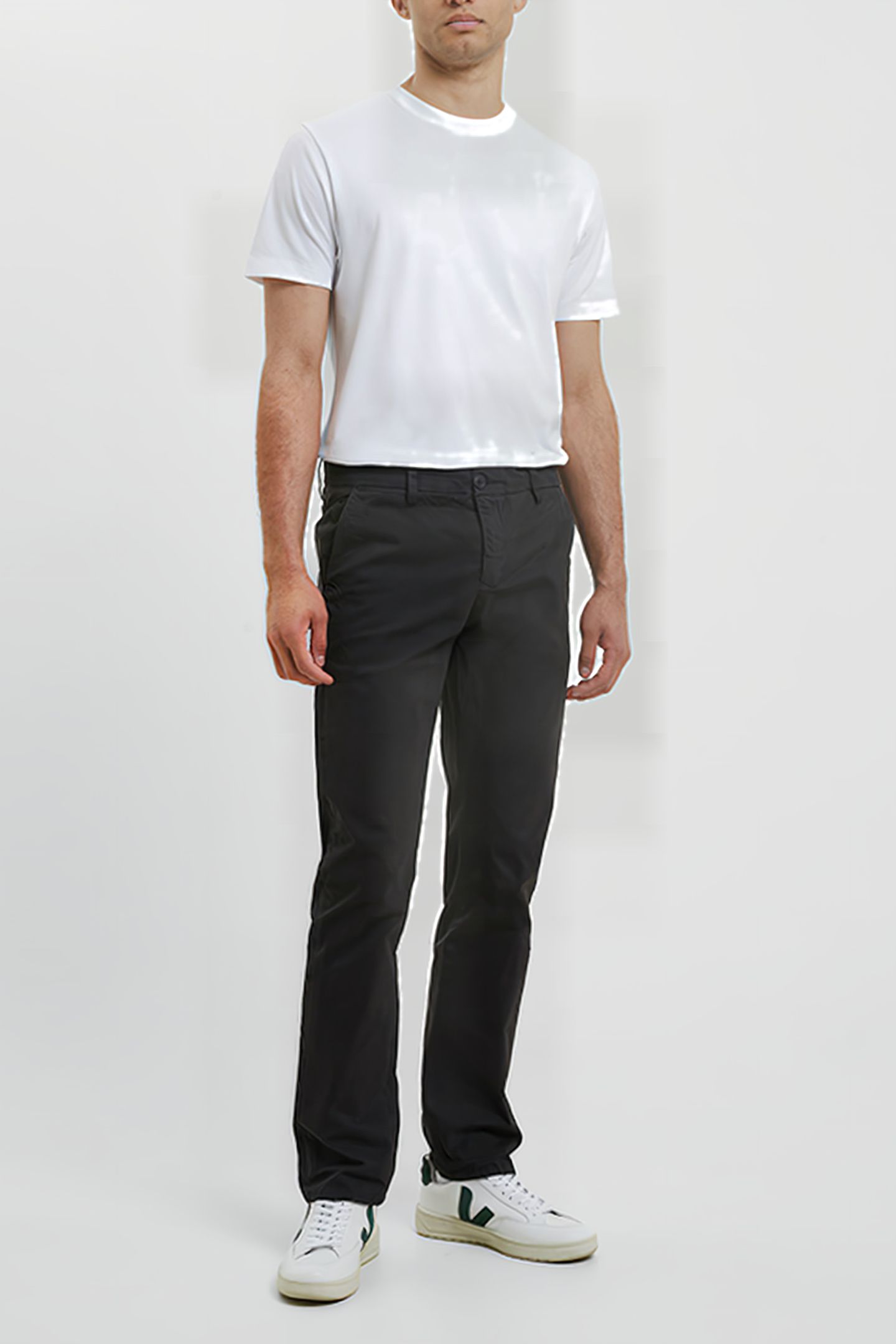 CHINO TROUSER BLACK 2
