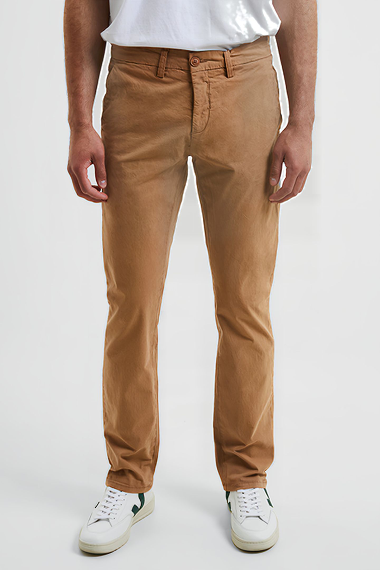CHINO TROUSER BROWN 1