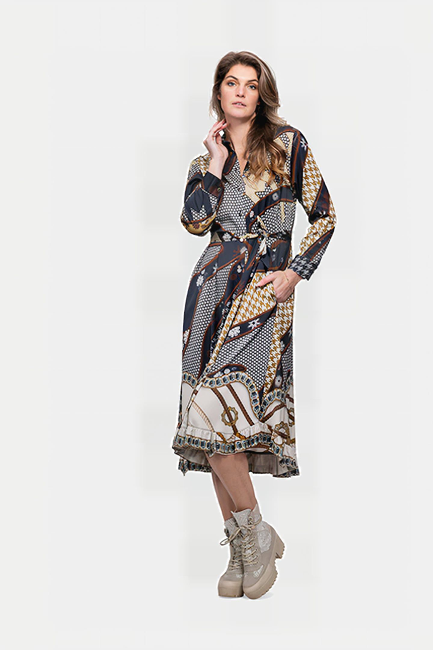 DRESS DÜSSELDORF LONG BLUE 1