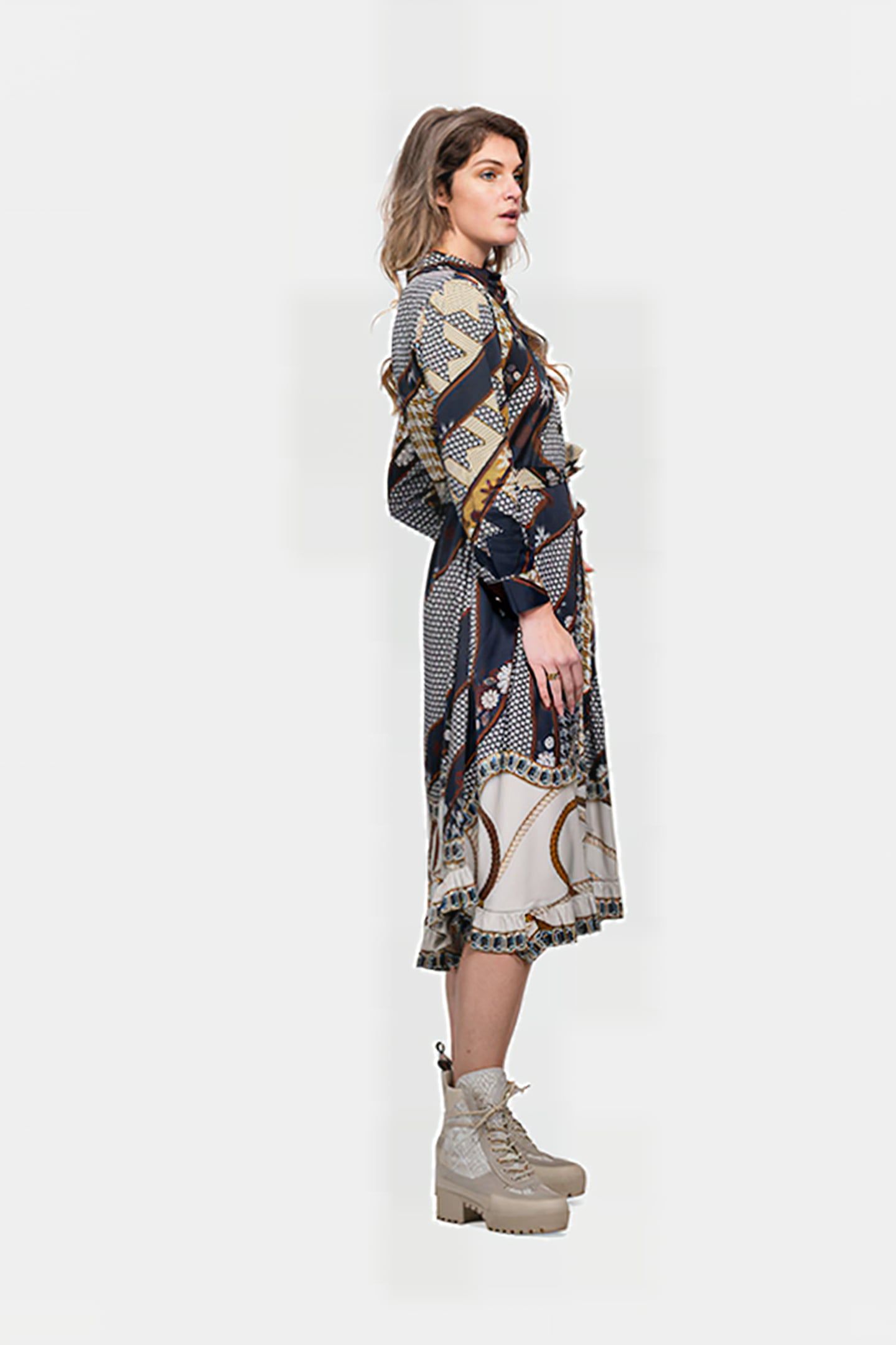 DRESS DÜSSELDORF LONG BLUE 5