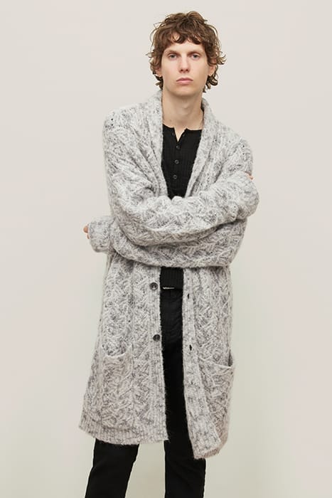 AUDUBON EASY FIT SHAWL GRIFFIN GREY 1